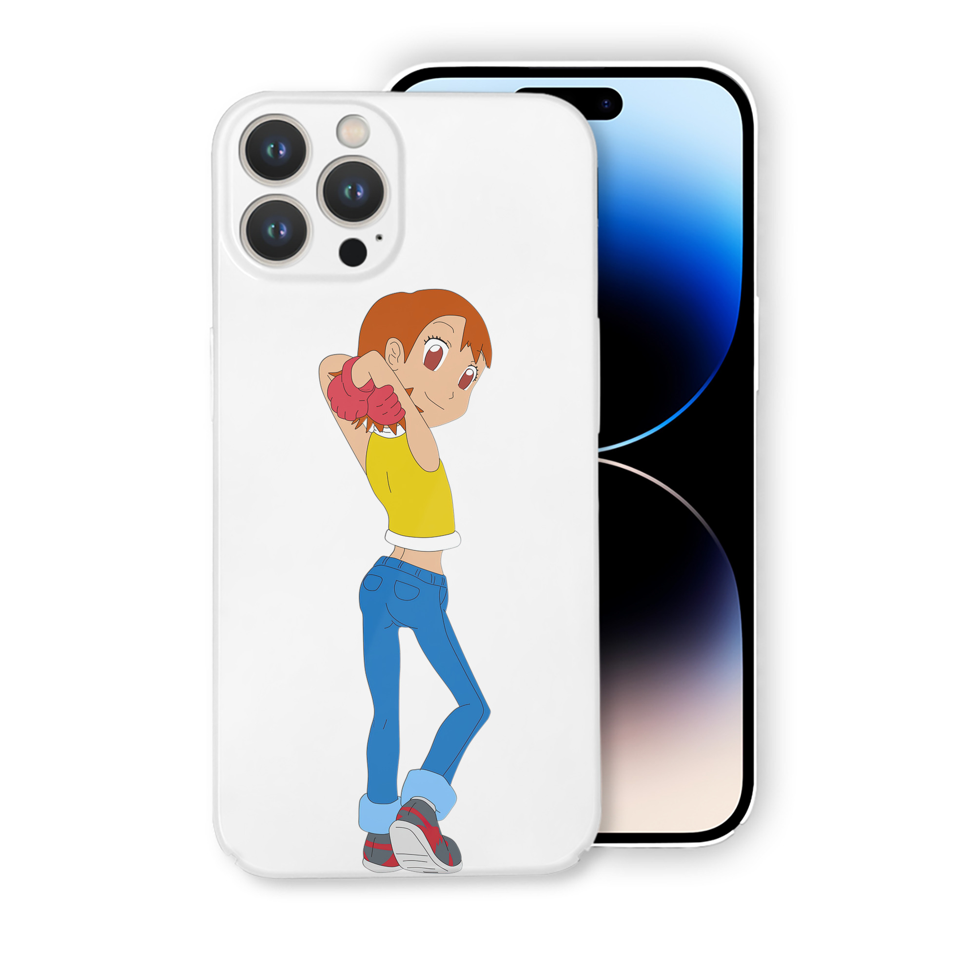（画像用） Digimon デジタルモンスター/デジモン 【iPhone 14シリーズ対応】ハードケース